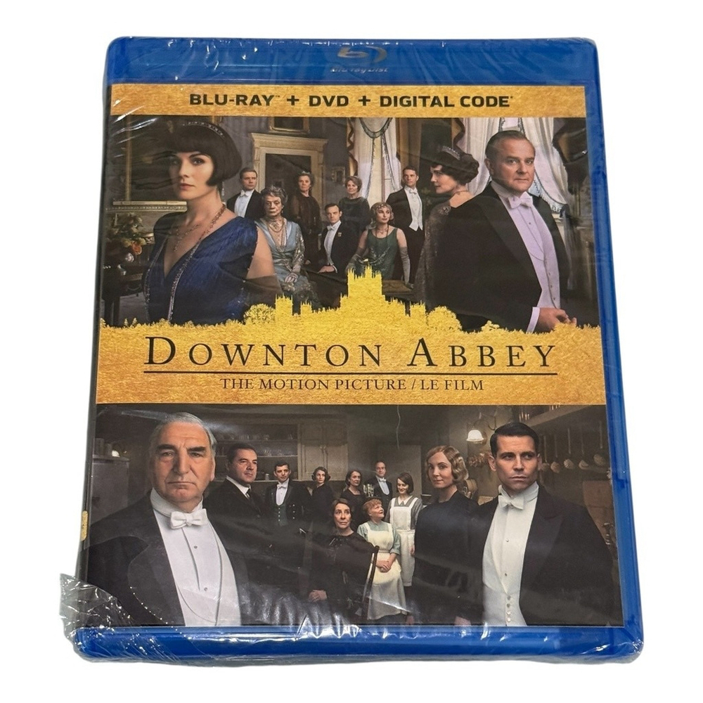 Downton Abbey The Motion Picture Blu-Ray DVD Digital Code New Sealed Drama Film